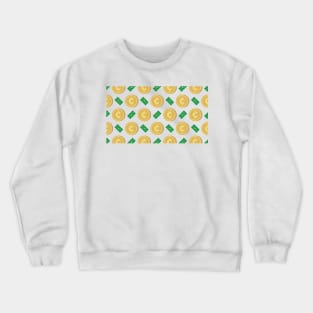 Cent ¢ banknote and coin pattern wallpaper Crewneck Sweatshirt